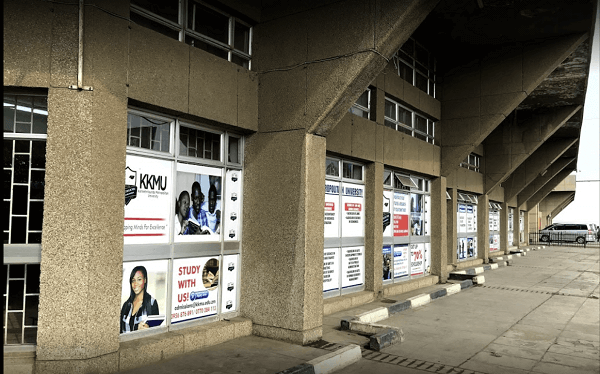 Kenneth Kaunda Metropolitan University ( KKMU ) buildings
