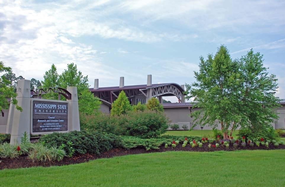 Mississippi State University Coastal Research and Extension Center buildings