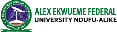 Alex Ekwueme Federal University, Ndufu-Alike ( FED-NDUFU ) logo