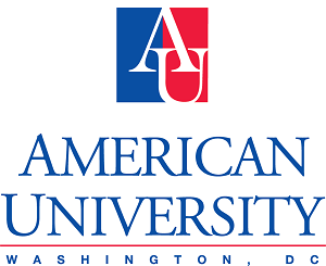 American University logo