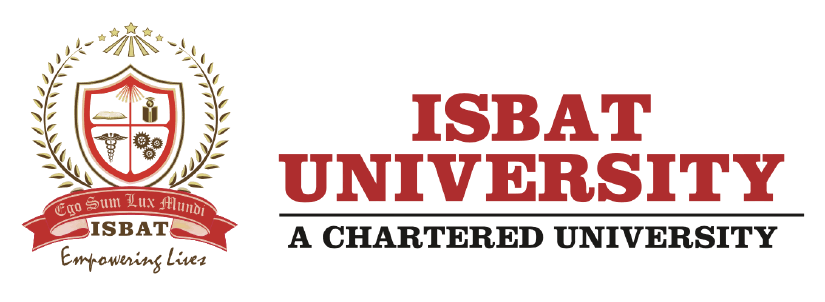 International Business, Science and Technology University ( ISBAT ) logo